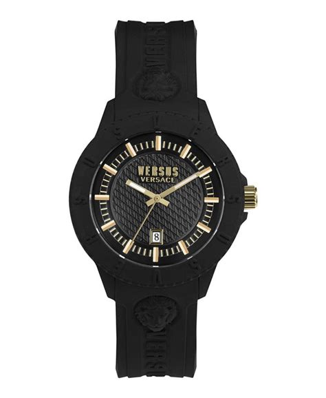 Versus Versace Tokyo Date Silicone Watch, 43mm 